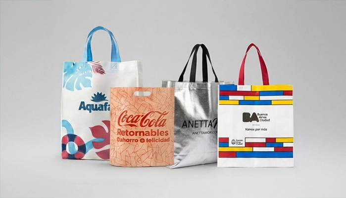 Bolsas de friselina personalizadas
