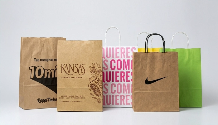 Bolsas de papel kraft personalizadas